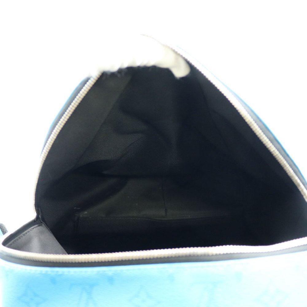 Discovery Backpack Monogram Eclipse Leather Black… - image 7